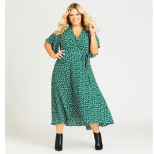 COPY - NWT Flower Print Maxi Dress (22-24)